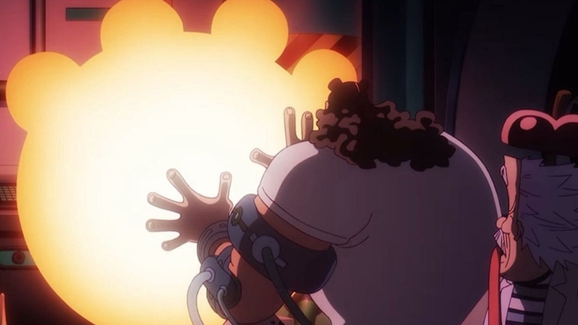 Kuma and Vegapunk as seen in One Piece episode 1136 (Image via Toei Animation)